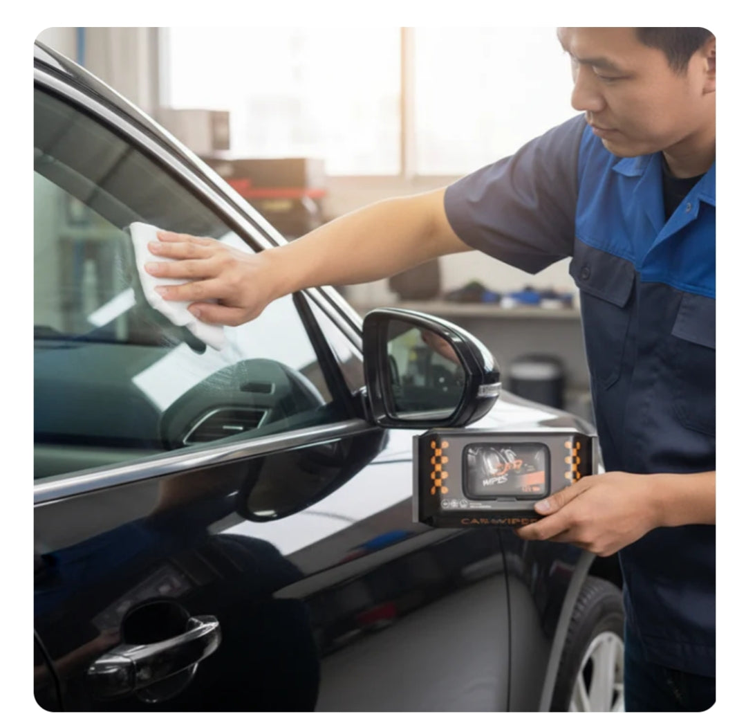 80 Pcs Car Cleaning Wipes – All-Purpose Glass, Dashboard & Interior Cleaning Wipes for Cars (Pack of 1)